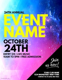 Event Flyer Templates   Free Downloads | PosterMyWall