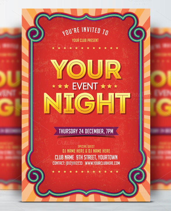 free event flyer templates free event flyer templates free event 