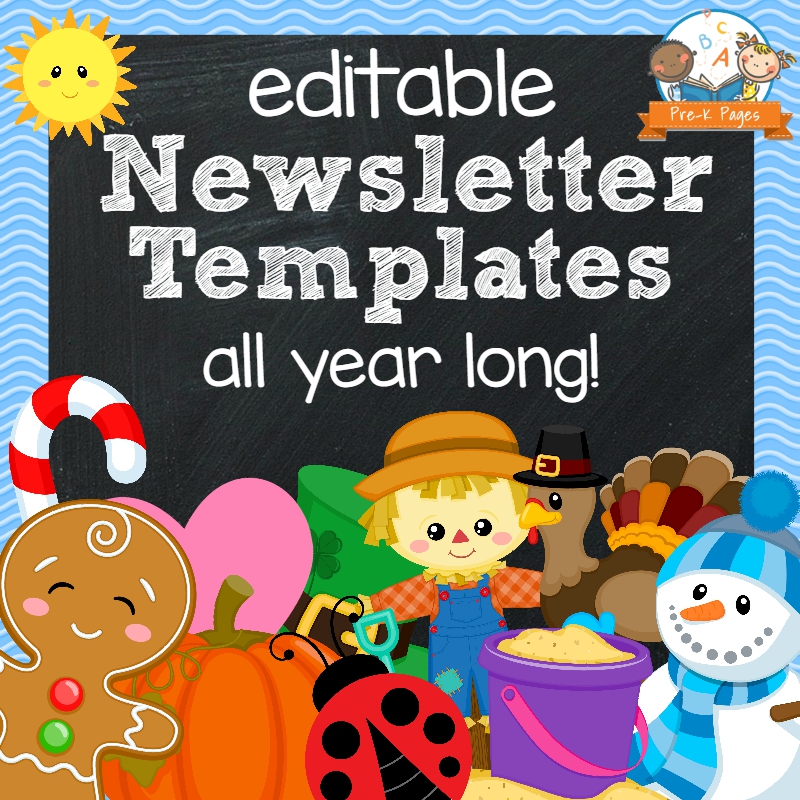 Classroom Newsletters   Pre K Pages