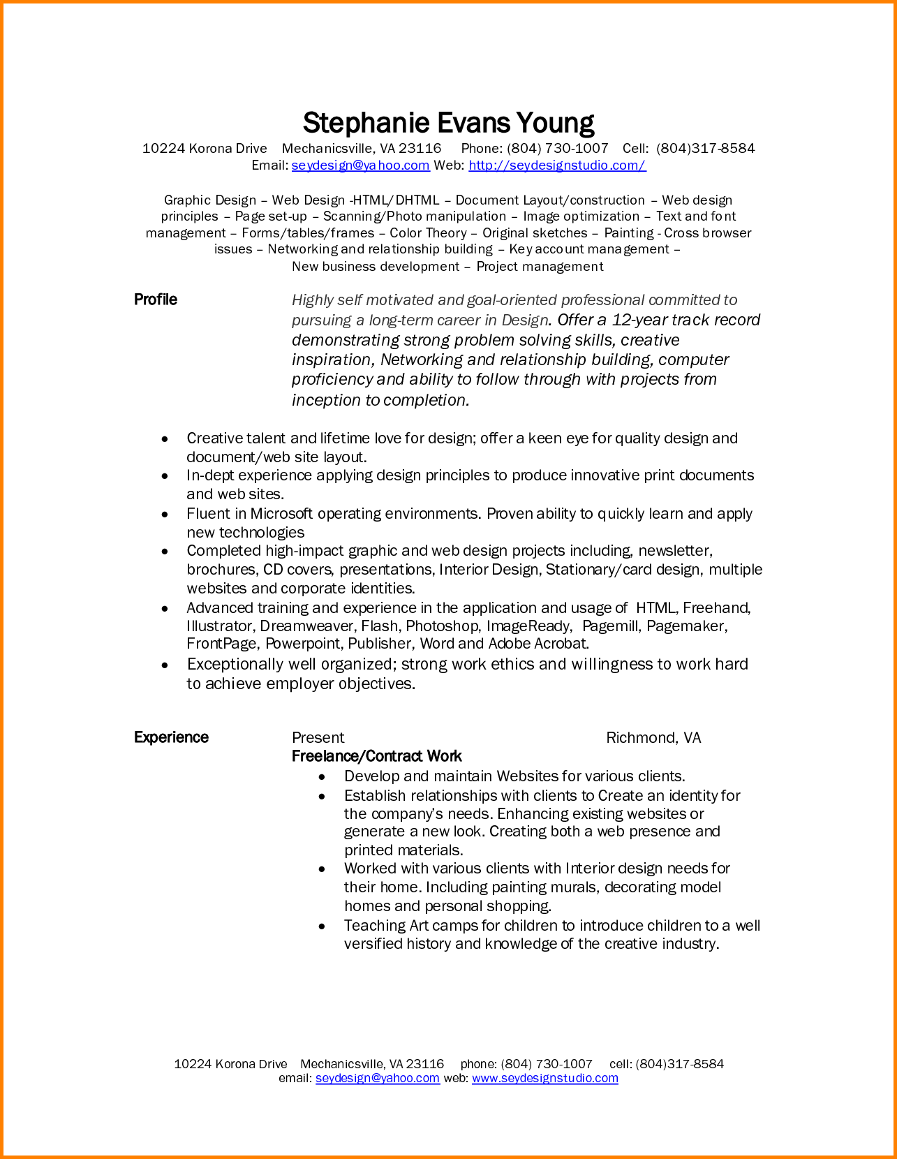 Graphic Design Freelance Contract Template With Freelance Contract 