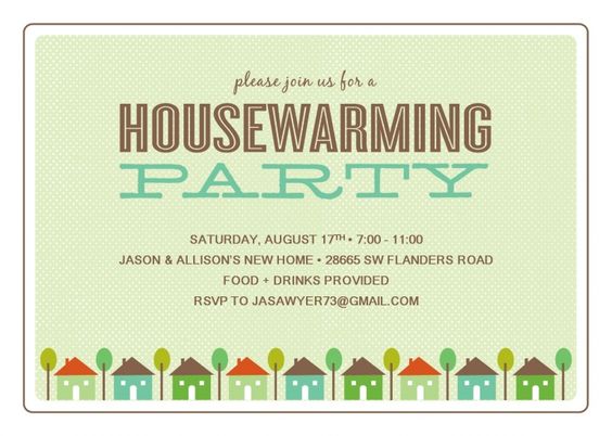 Free Printable Housewarming Party Invitations Templates 