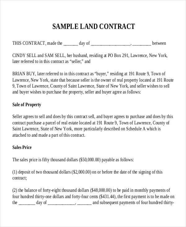 27 Images of Land Purchase Agreement Template | leseriail.com