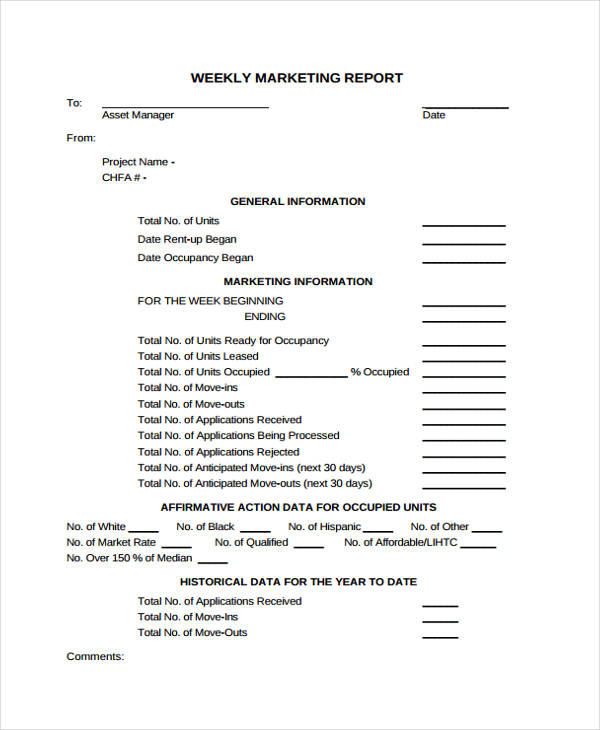 10+ Marketing Report Templates   Free Sample, Example Format 