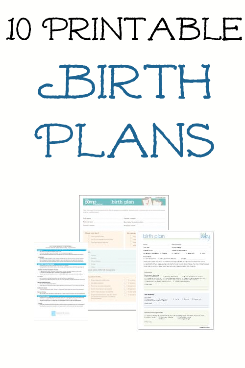 The Bump Birth Plan Tool