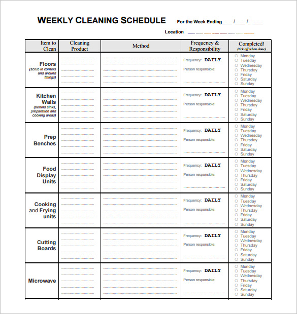 Restaurant Schedule Template – 9+ Free Sample, Example Format Restaurant Schedule Template – 9+ Free Sample, Example Format