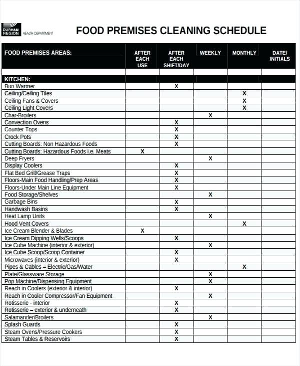 Restaurant Schedule Template 11+ Free Excel, Word Documents Restaurant Schedule Template 11+ Free Excel, Word Documents