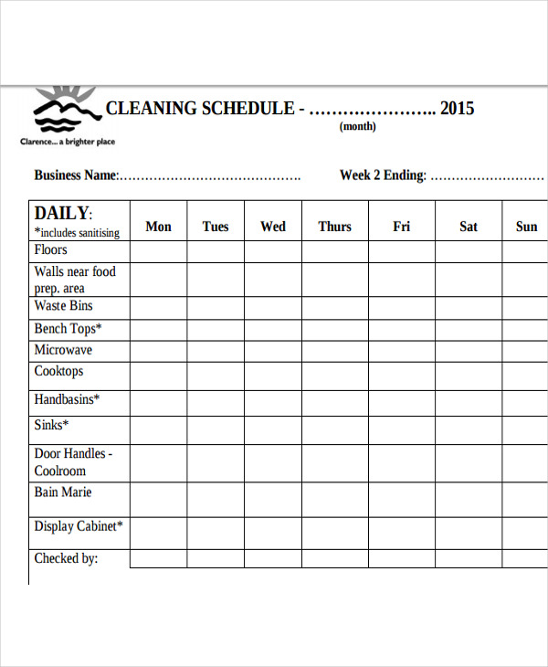 Free Work Schedule Templates for Word and Excel Free Work Schedule Templates for Word and Excel