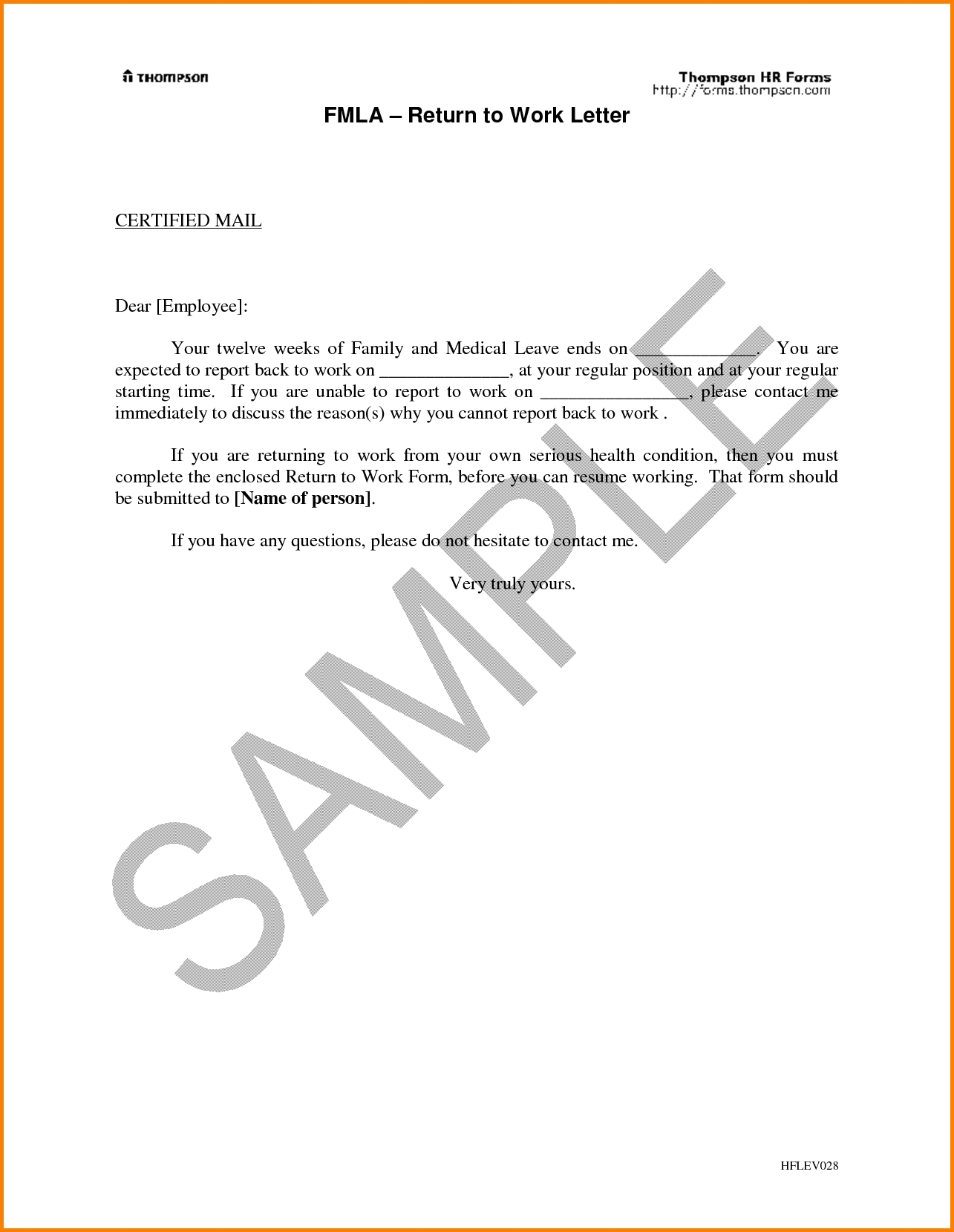 Return To Work With Restrictions Letter | beneficialholdings.info