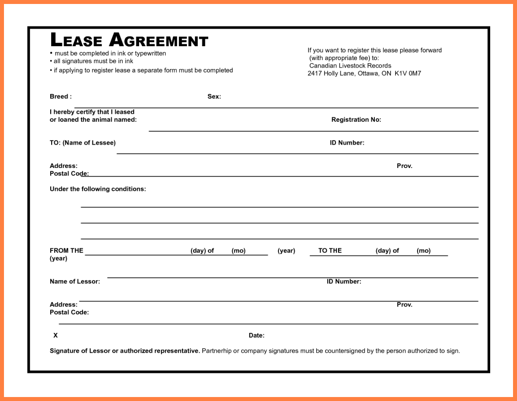 simple commercial lease agreement   Teacheng.us