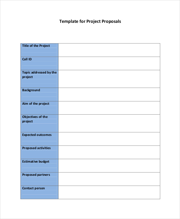 simple project proposal template 44 project proposal examples pdf 