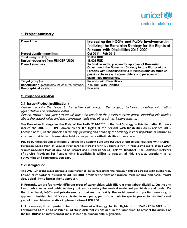simple project proposal template project proposal template 18 free 