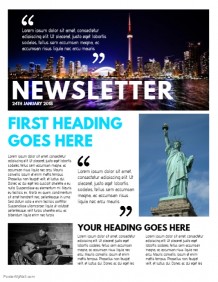 Design a Newsletter   Free Templates! | PosterMyWall
