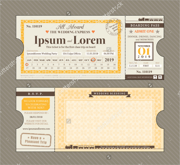 Train Ticket Template | beneficialholdings.info