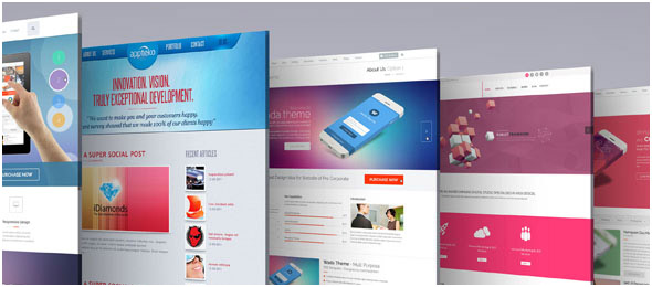 3D Web Page Presentation Mock Up V3 by towhid123griver | GraphicRiver