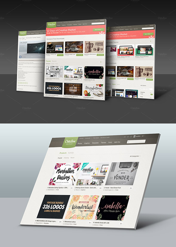 Why Not Use a Website Mockup to Display Your Work?   Lunar Templates