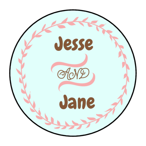 Wedding labels template Vector | Free Download